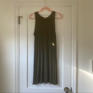 Green Old Navy Tank Swing Dress